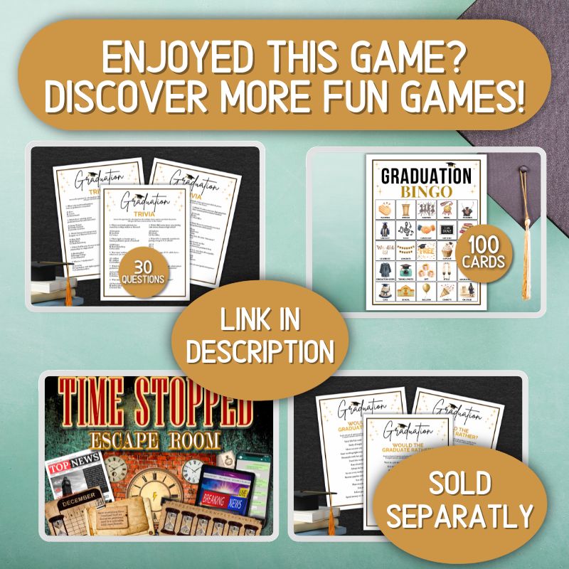 grad party ideas games