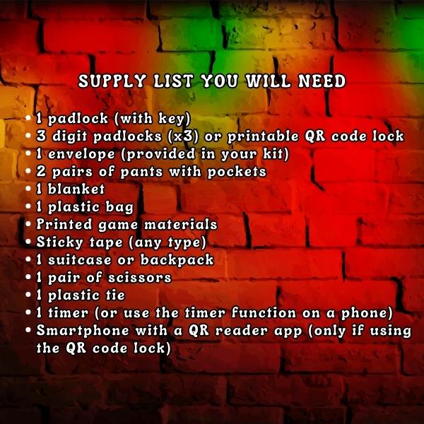 christmas escape room kit