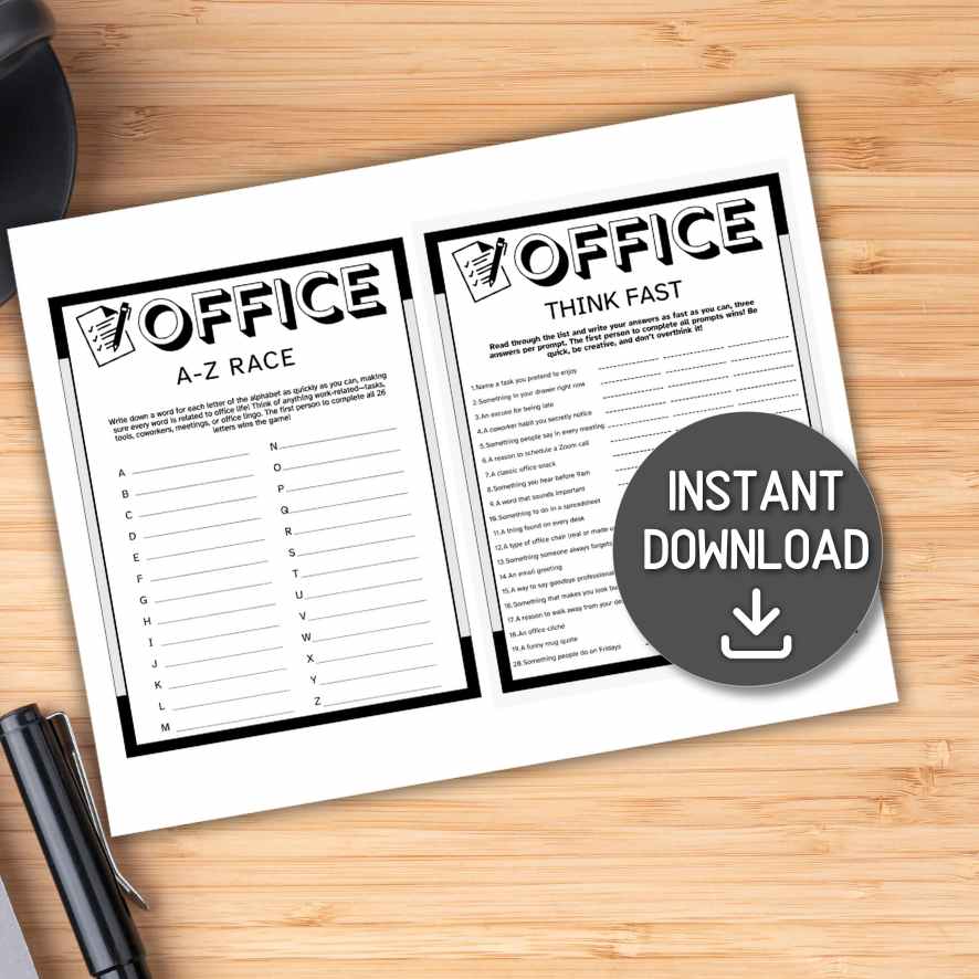 think fast team building game