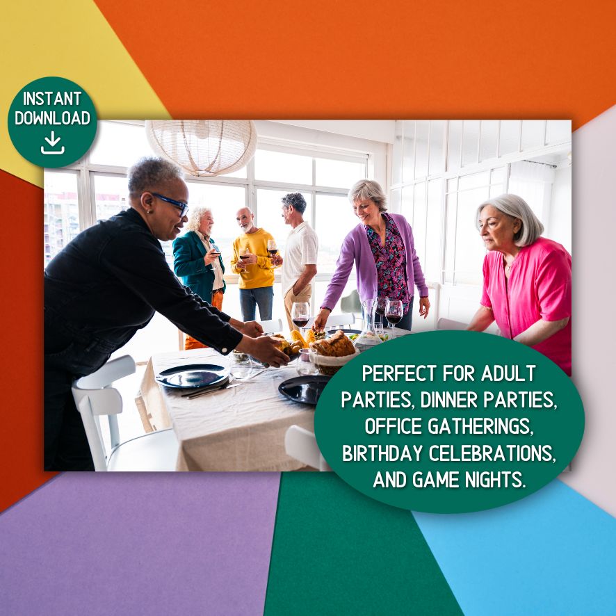 adult party game printable