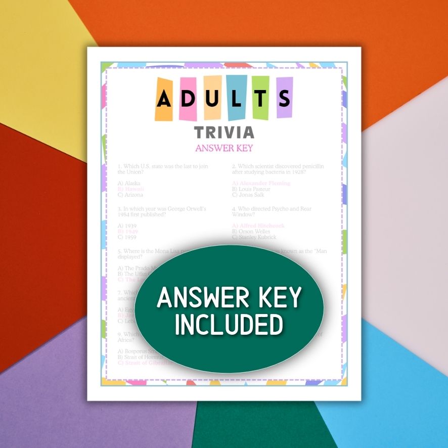 adult trivia questions with answers

