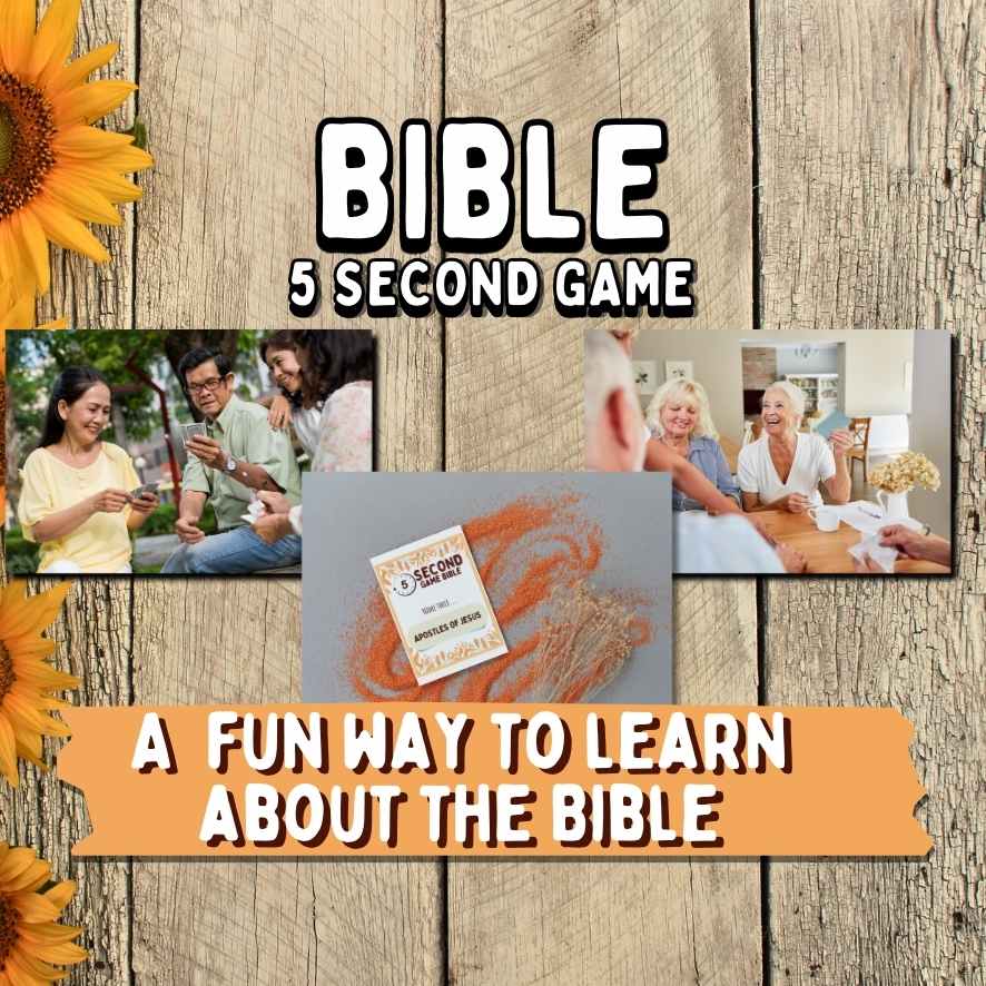 Printable Bible Speed Game