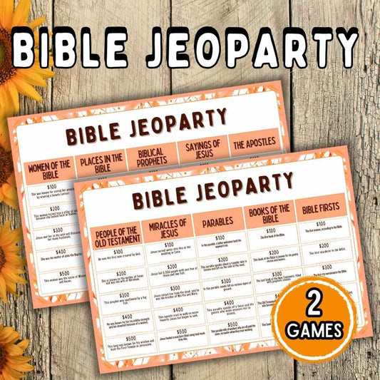 Bible Jeopardy Game