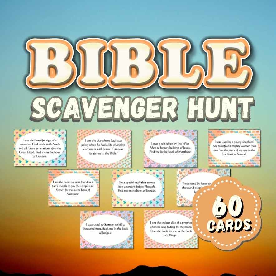 Bible scavenger hunt