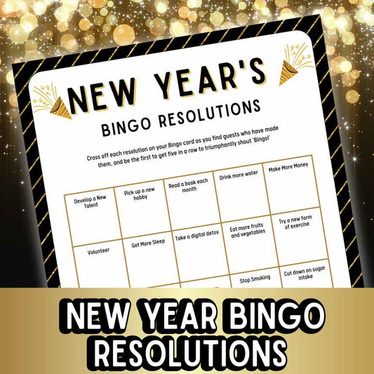 Resolution Bingo Game