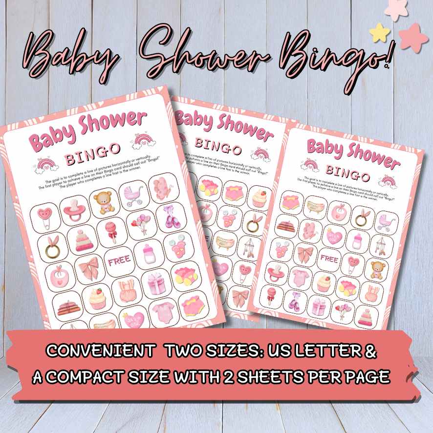 bingo baby shower