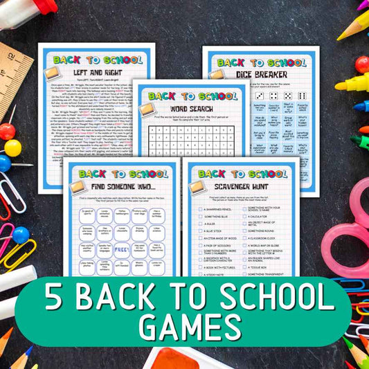back to school game bundle