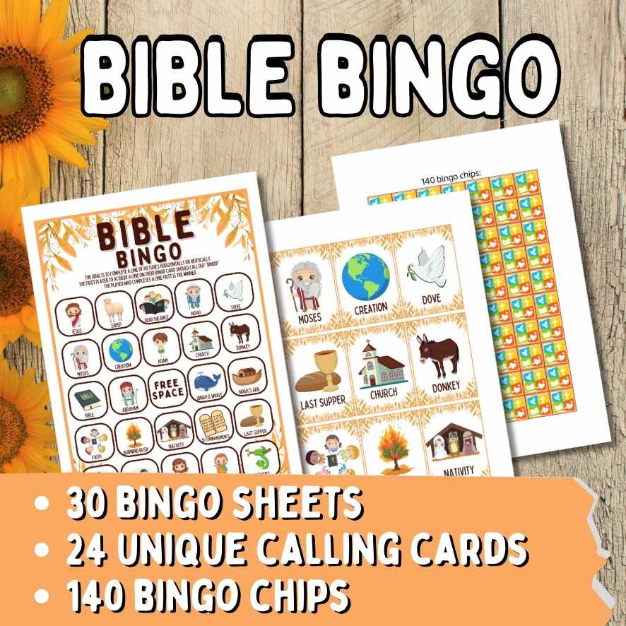 Printable Bible game