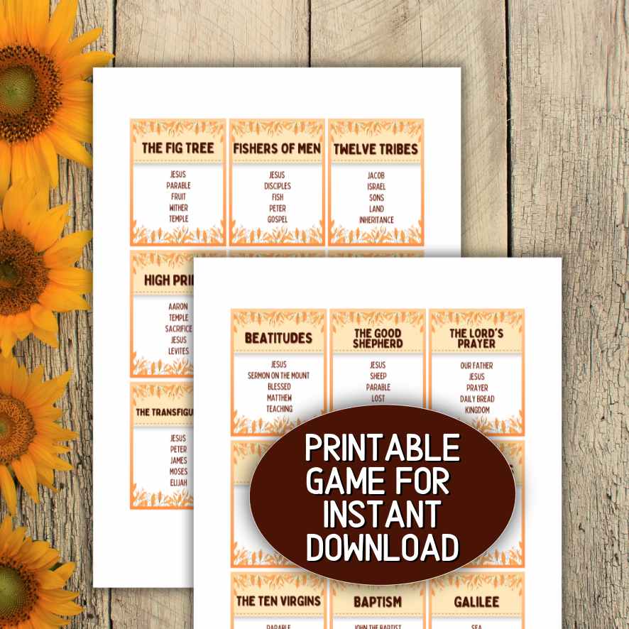 church forbidden words games