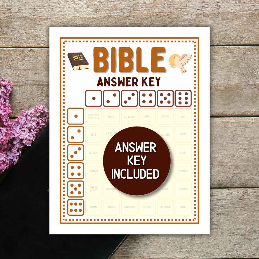 bible dice game questions and answers