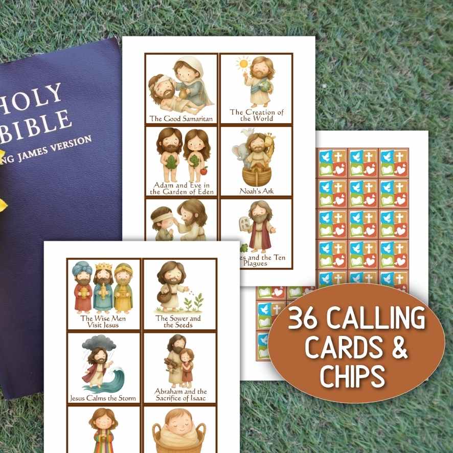 biblical bingo game