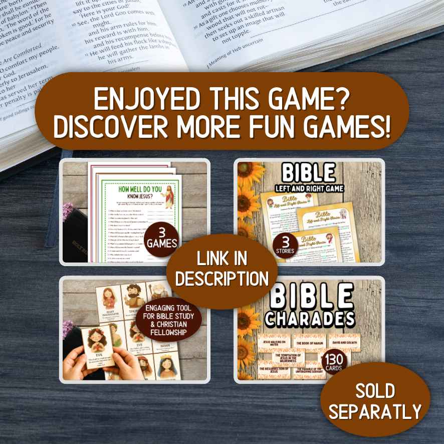 bible printable games
