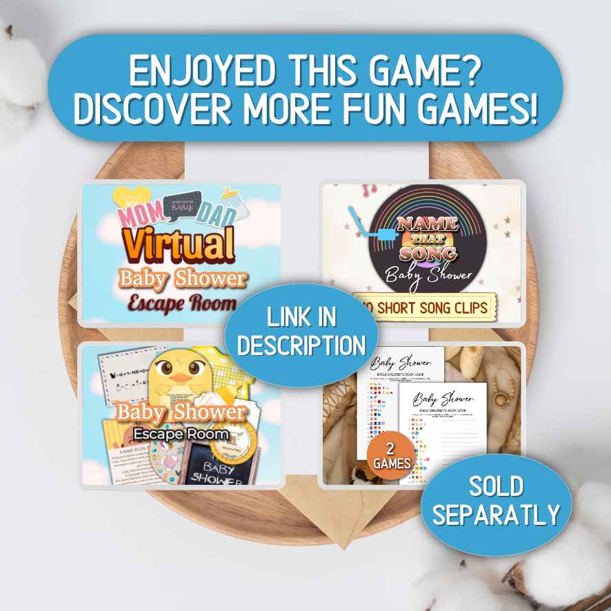Baby Shower Party Game