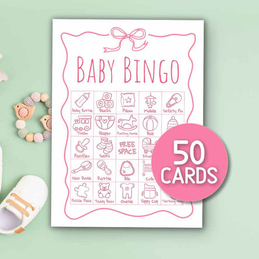 baby girl bingo game