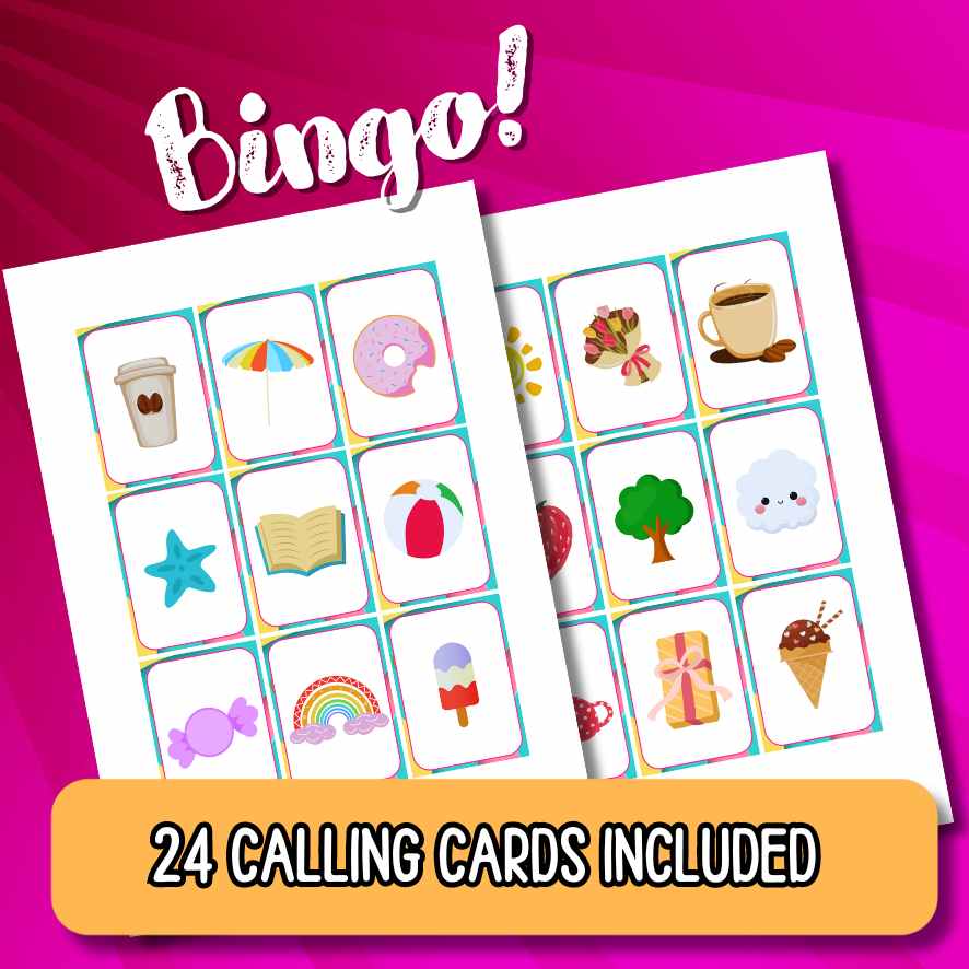 bingo for kids printable