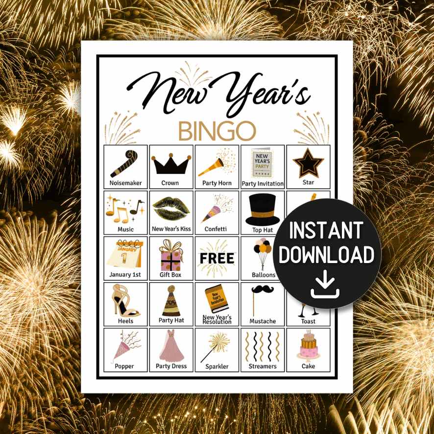 new years eve bingo ideas