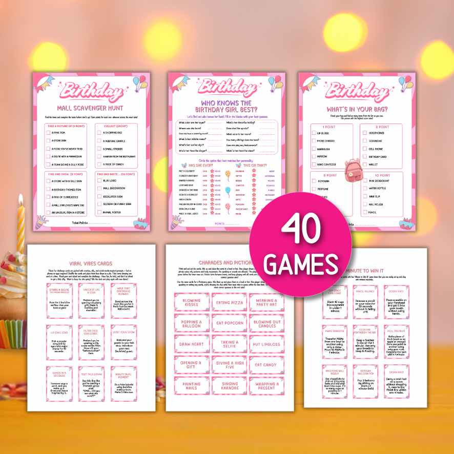 teen girl birthday party activities