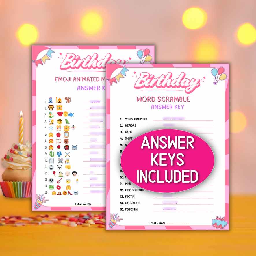 girls party games for 12 years old