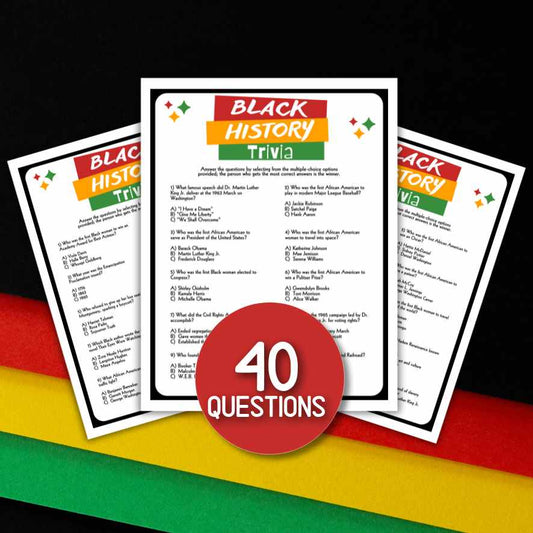 black history month trivia
