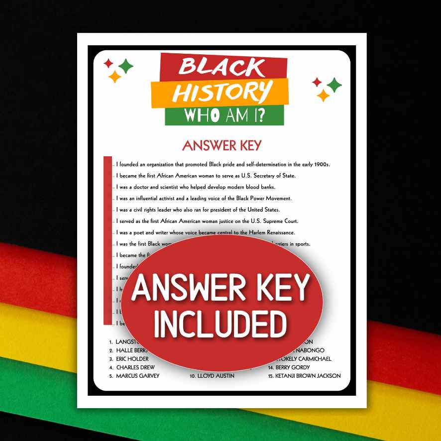 black history game for teens