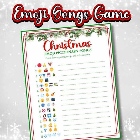 Christmas emoji game