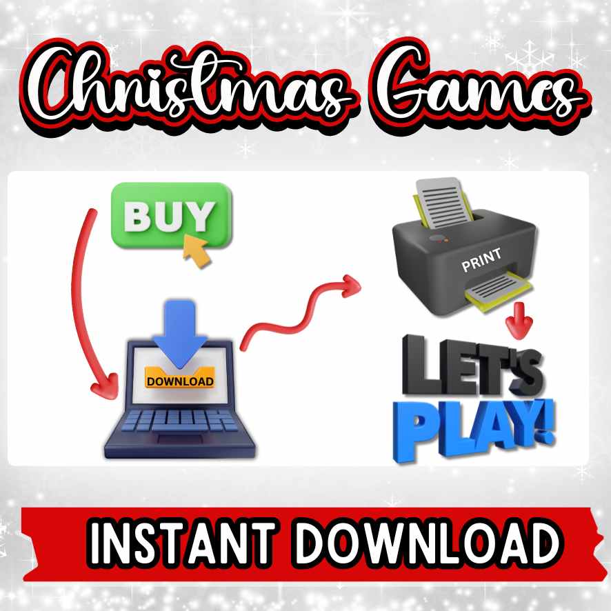 christmas printable games