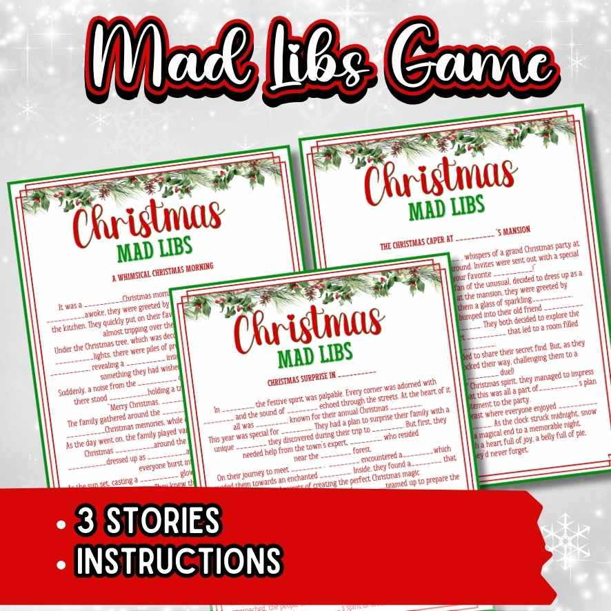 Holiday Mad Libs Downloads