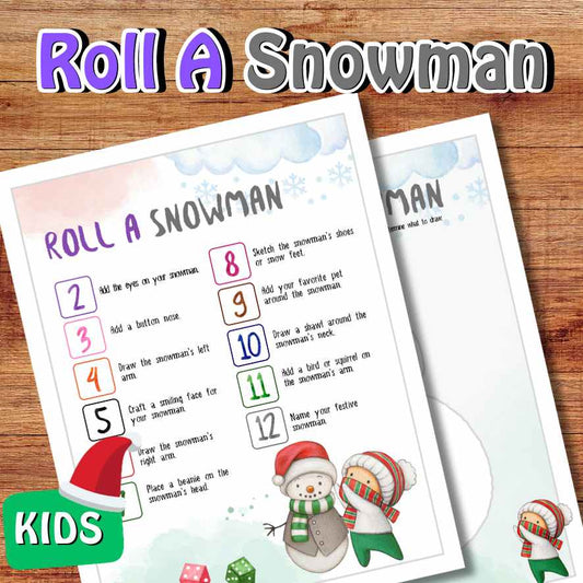 Festive Snowman Activity