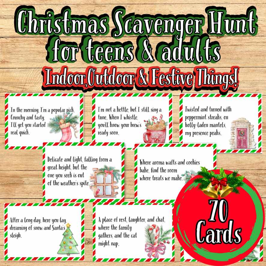 christmas scavenger hunt