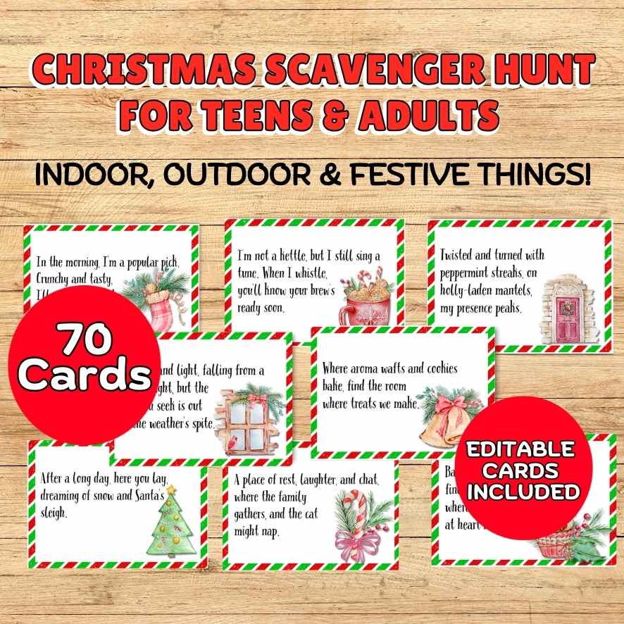 christmas scavenger hunt