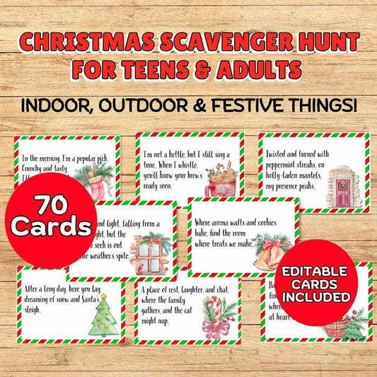 christmas scavenger hunt