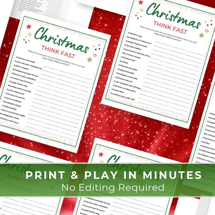 Christmas Party Game