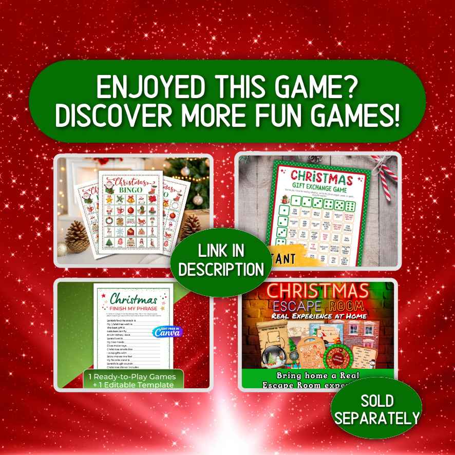Printable Christmas Game
