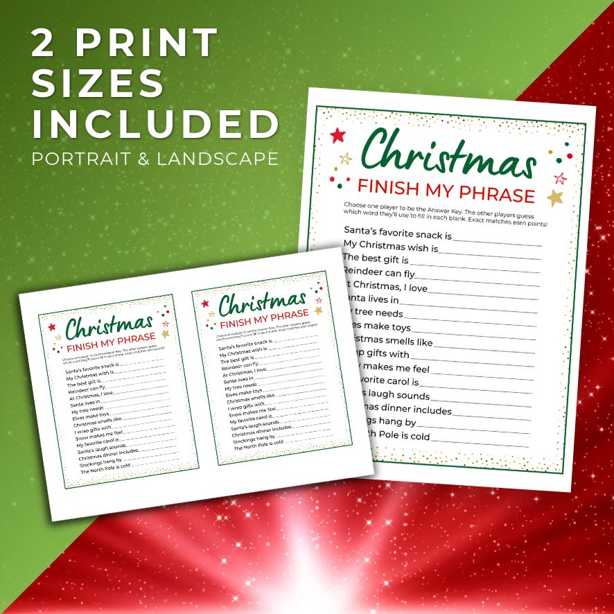 Christmas Party Game