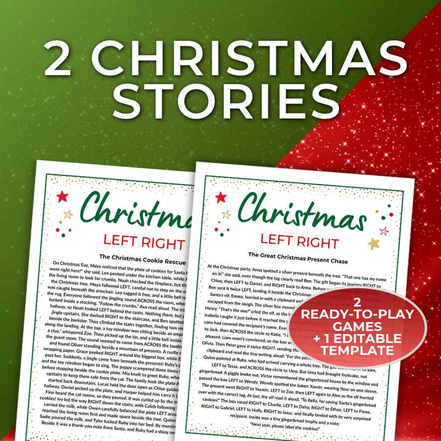editable christmas party game