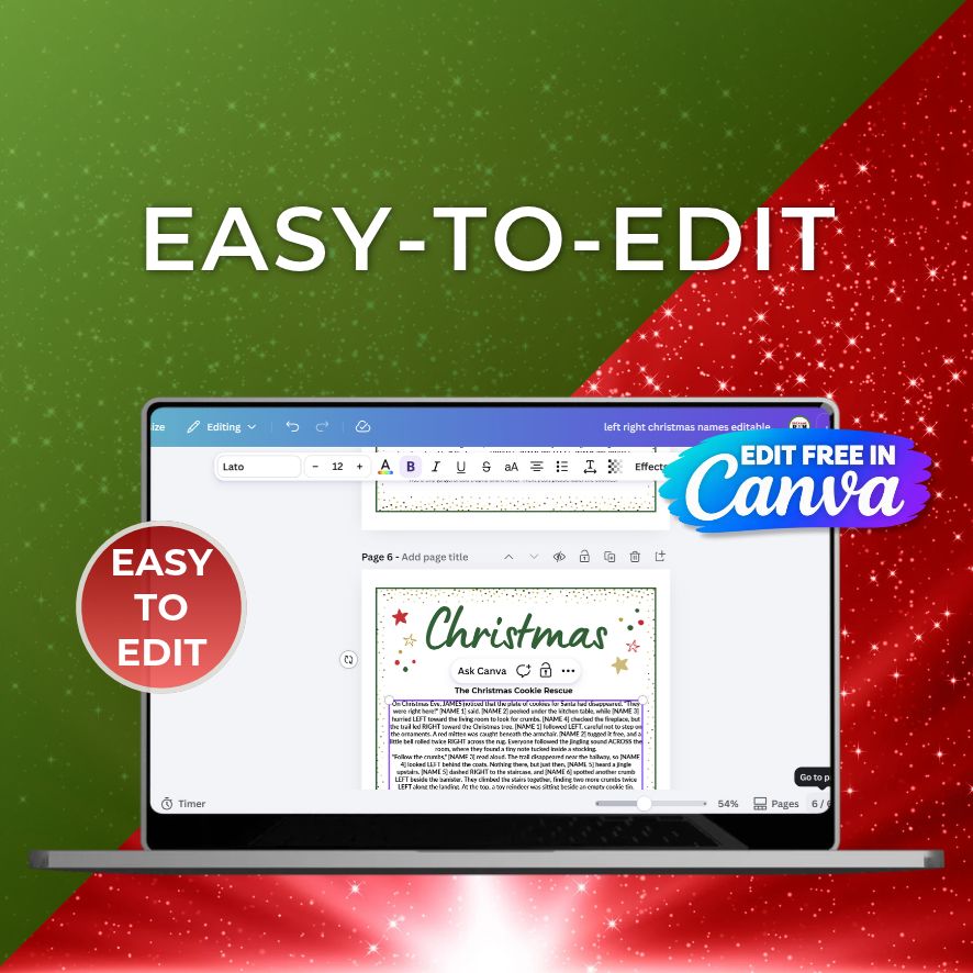 Printable Christmas Party Game