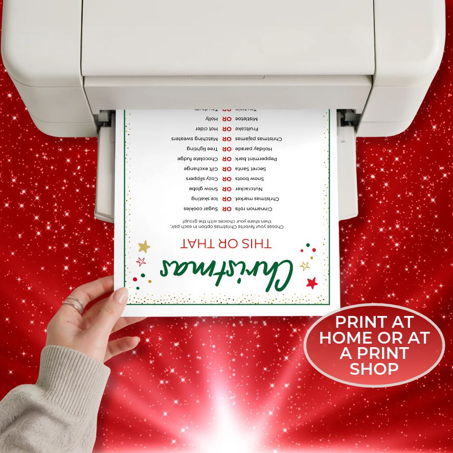 christmas conversation game
