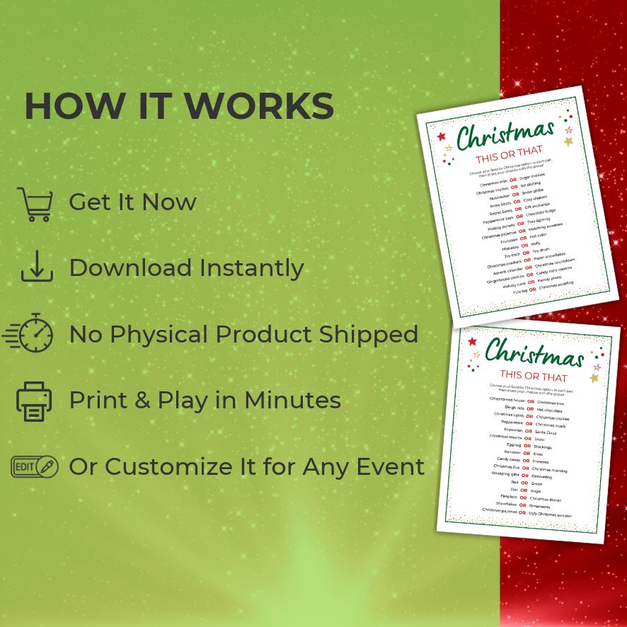 holiday party game