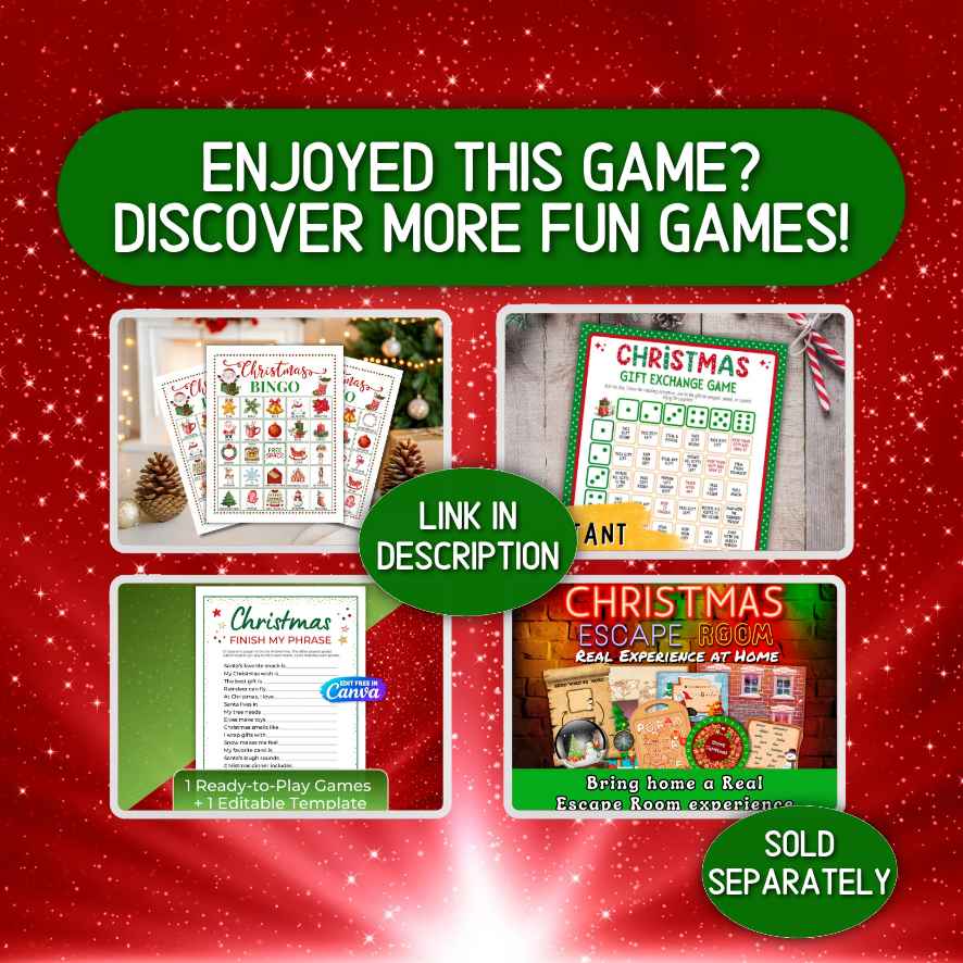 christmas printable games