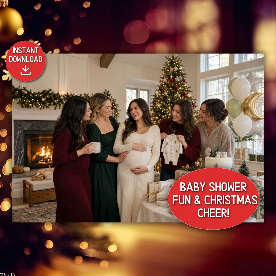 christmas baby shower activities