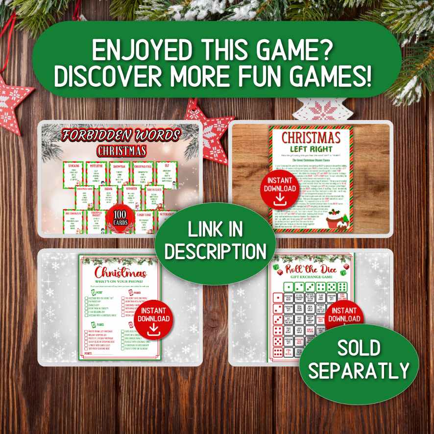 xmas games for family