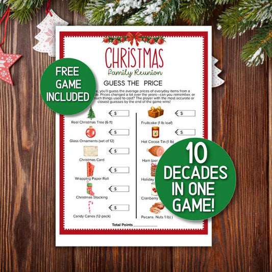 christmas guess the price game