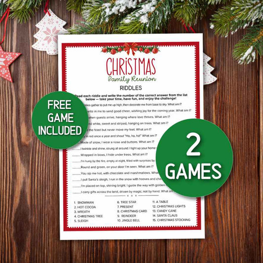 riddle me this christmas game