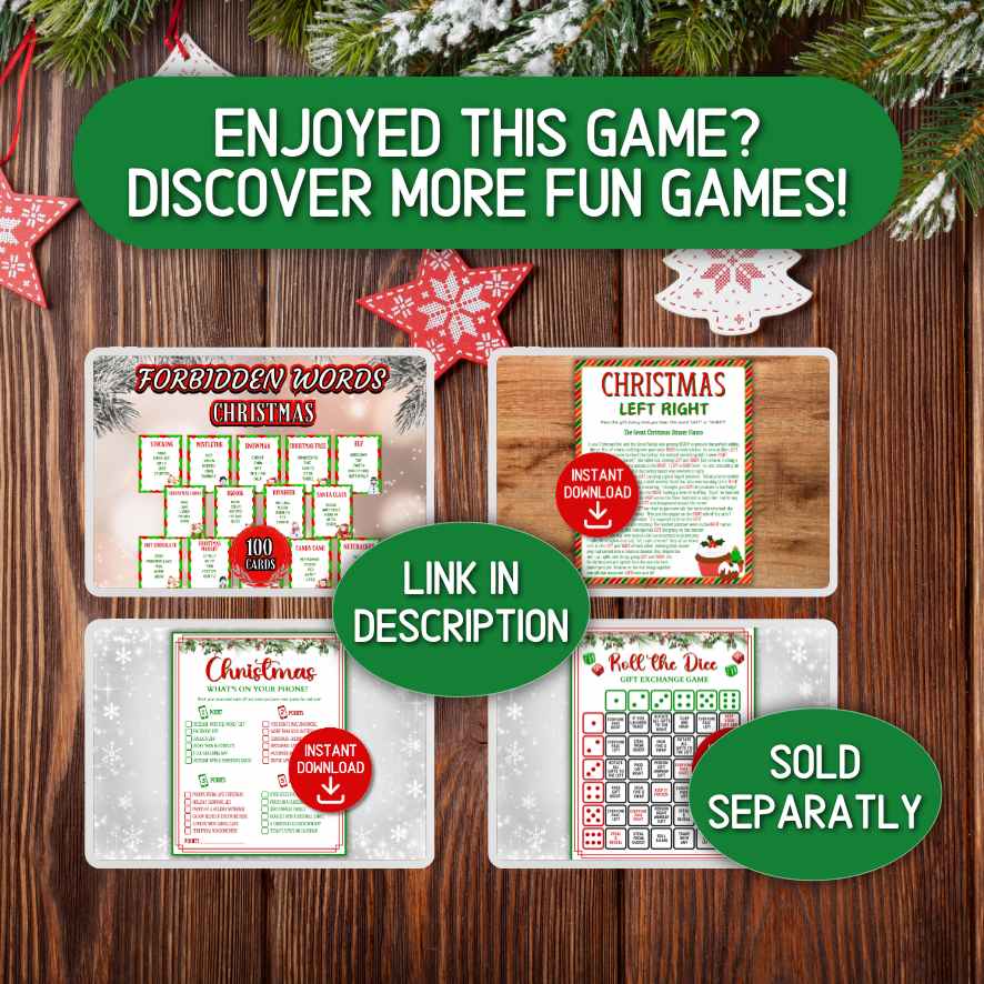 christmas games for a family party