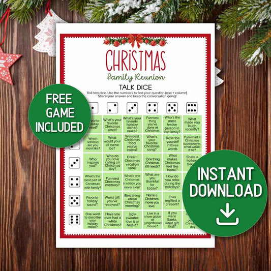christmas family reunion dice game