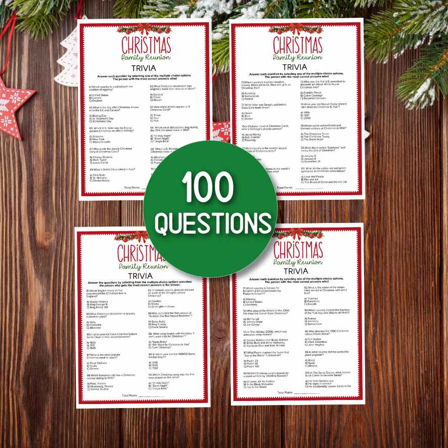 christmas quiz questions