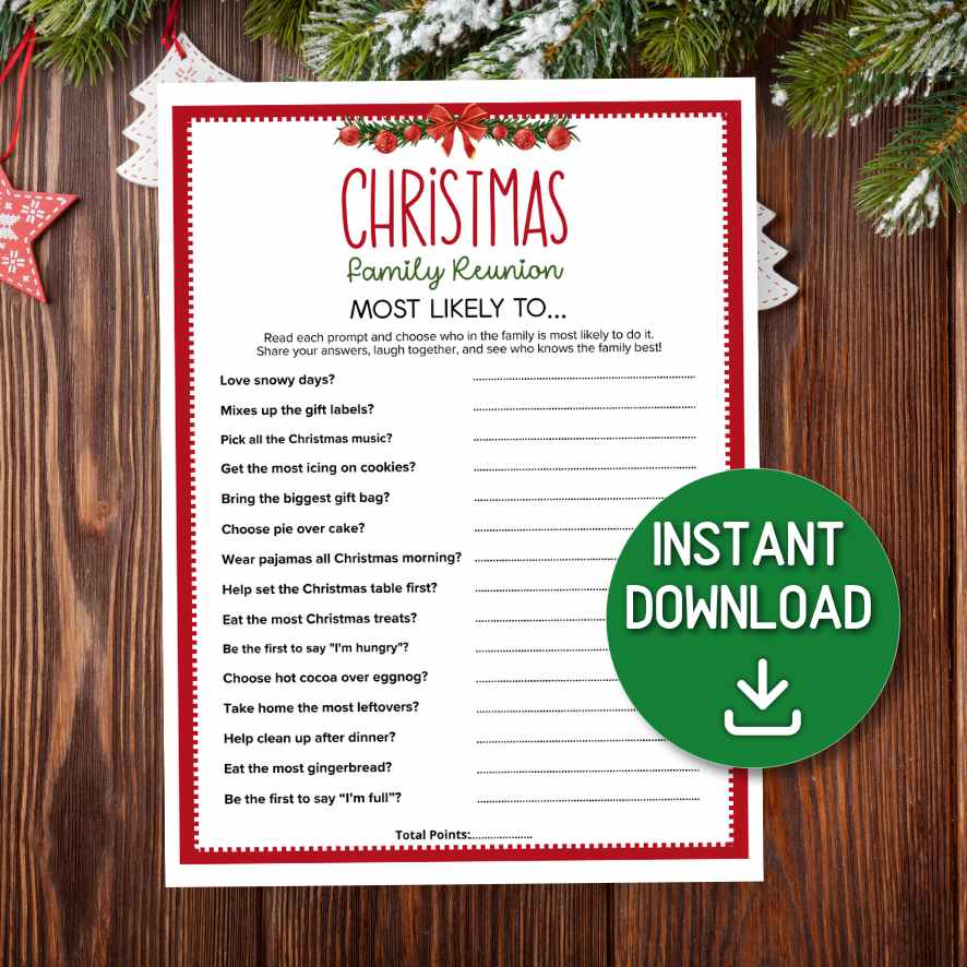 christmas family gathering games