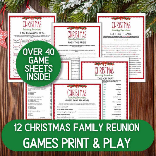 christmas family reunion games