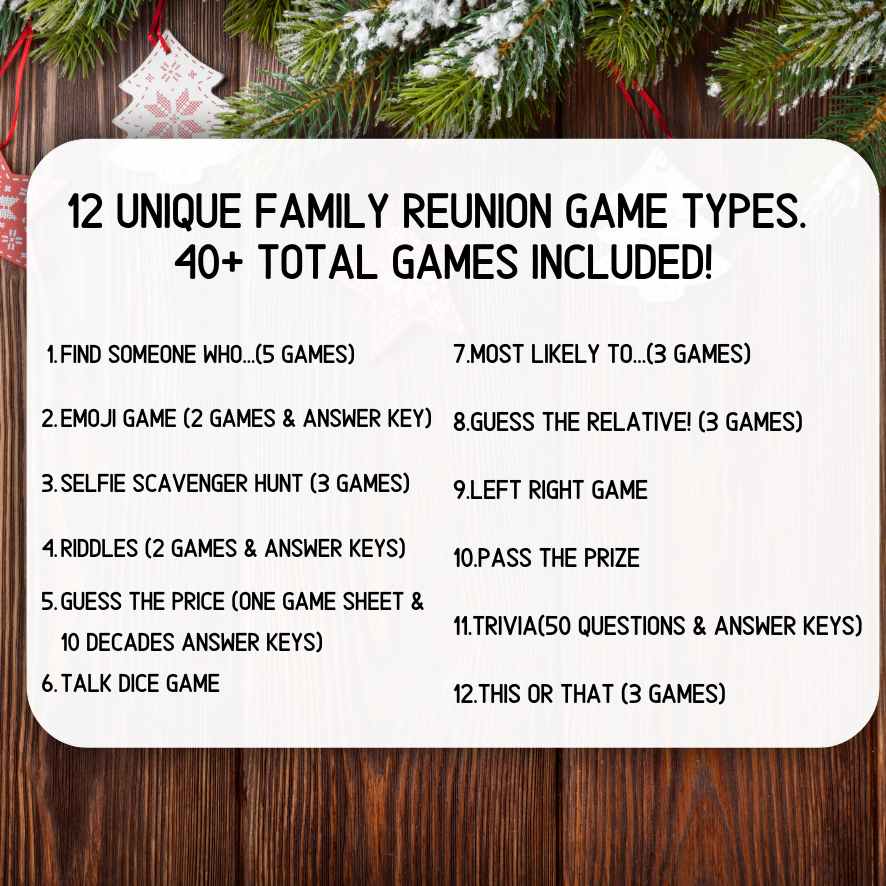 printable games for family reunion