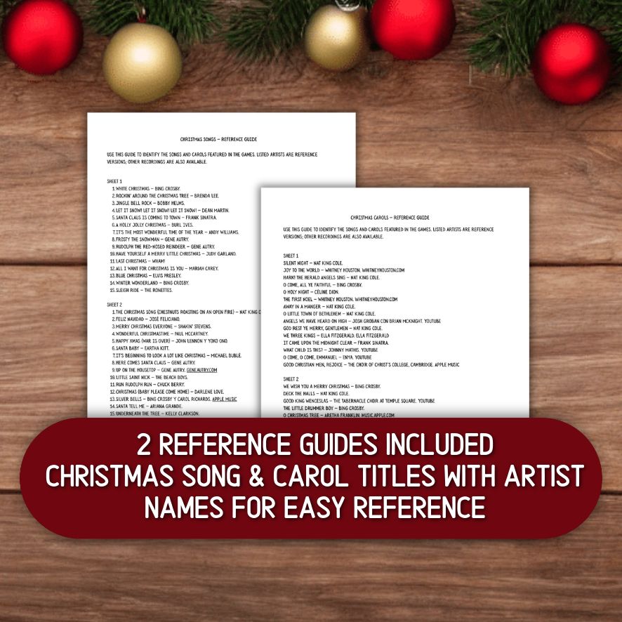 christmas song quiz